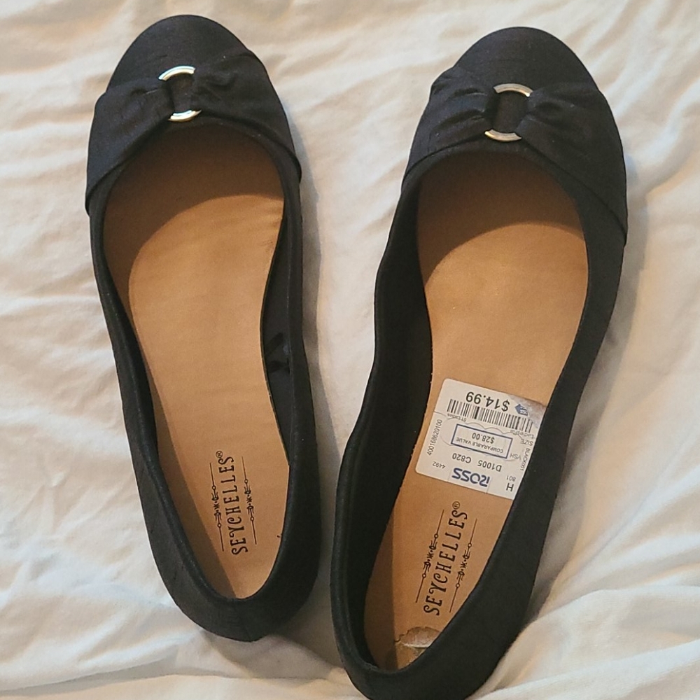 Black flats